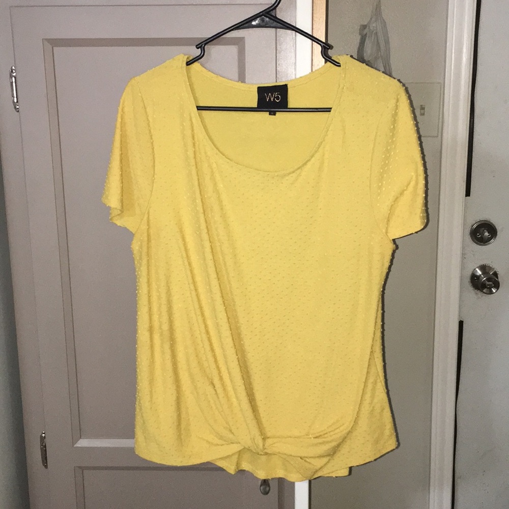 XL Yellow Blouse